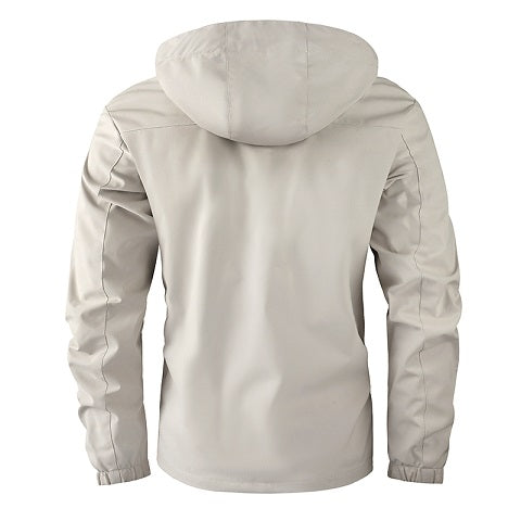 Stylish Men's Casual Bomber Jacket – Lightweight, Durable & Easy-Care for Spring/Fall Weather with Functional Pockets