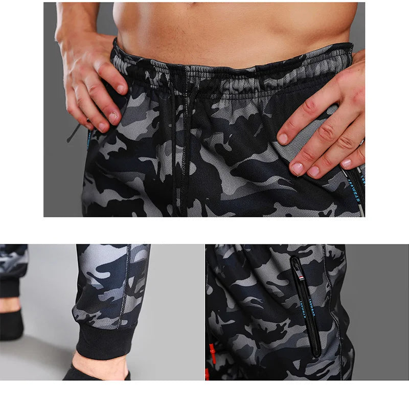 2025 Camouflage Jogging Pants Men Sports Leggings Fitness Tights Gym Jogger Bodybuilding Sweatpants Sport Running Pants Trousers