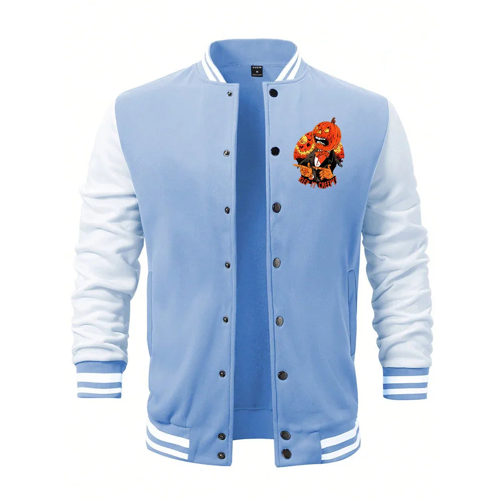 Factory-customized Halloween Jackets. the Secretive Pumpkin on Halloween Night Is Full of Creativity