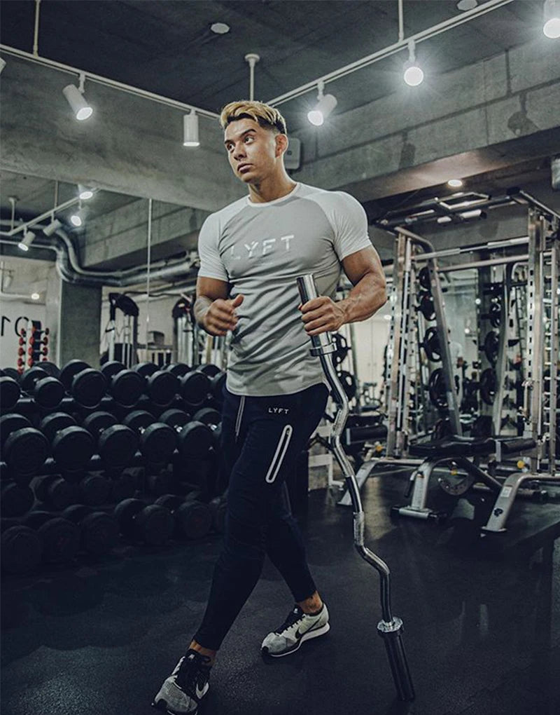 2020 New Brand Side Zipper Men Sports Pants Jogging Sweatpants Trousers Gym Fitness Bodybuilding Training Pants Men's Sportswear
