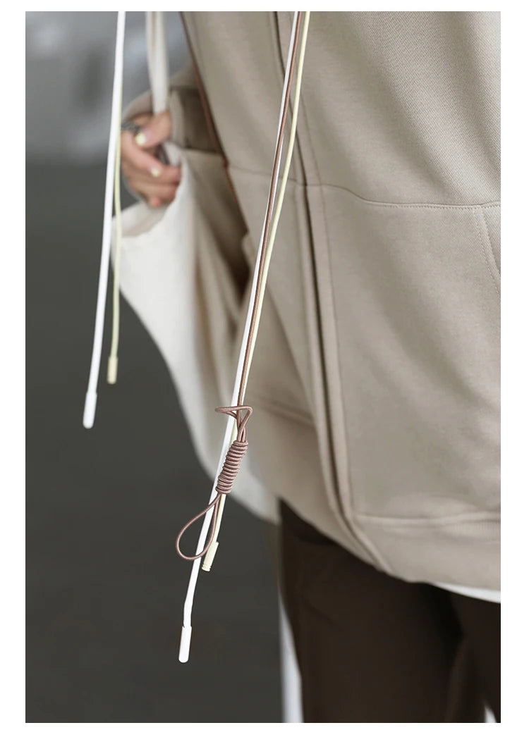 CHICVEN Women Sweatshirt Thick Warm Loose Long Sleeve Woman Hooded Coat Cotton Liner Thicken Female Autumn Winter 2022