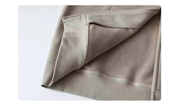 CHICVEN Women Sweatshirt Thick Warm Loose Long Sleeve Woman Hooded Coat Cotton Liner Thicken Female Autumn Winter 2022