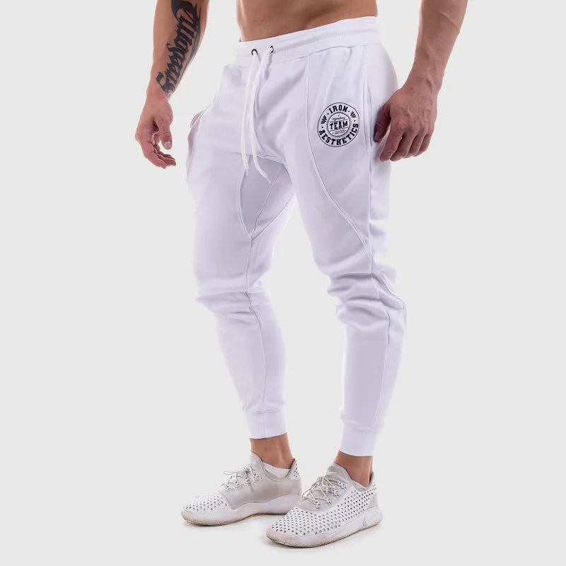Men Joggers Casual Pants Sports pants men's Gyms fitness sports trousers new fashion printed muscle men's fitness training pants