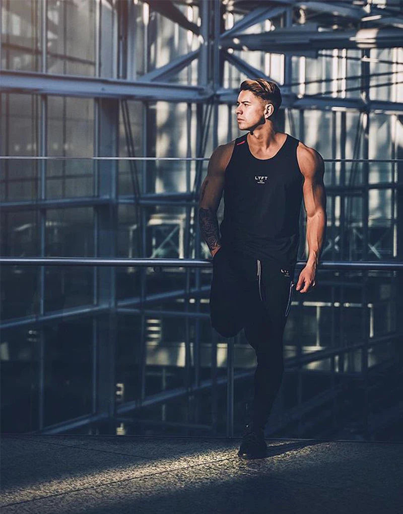 2020 New Brand Side Zipper Men Sports Pants Jogging Sweatpants Trousers Gym Fitness Bodybuilding Training Pants Men's Sportswear