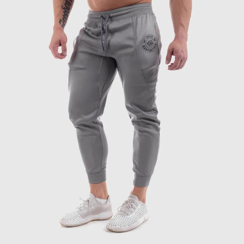 Men Joggers Casual Pants Sports pants men's Gyms fitness sports trousers new fashion printed muscle men's fitness training pants