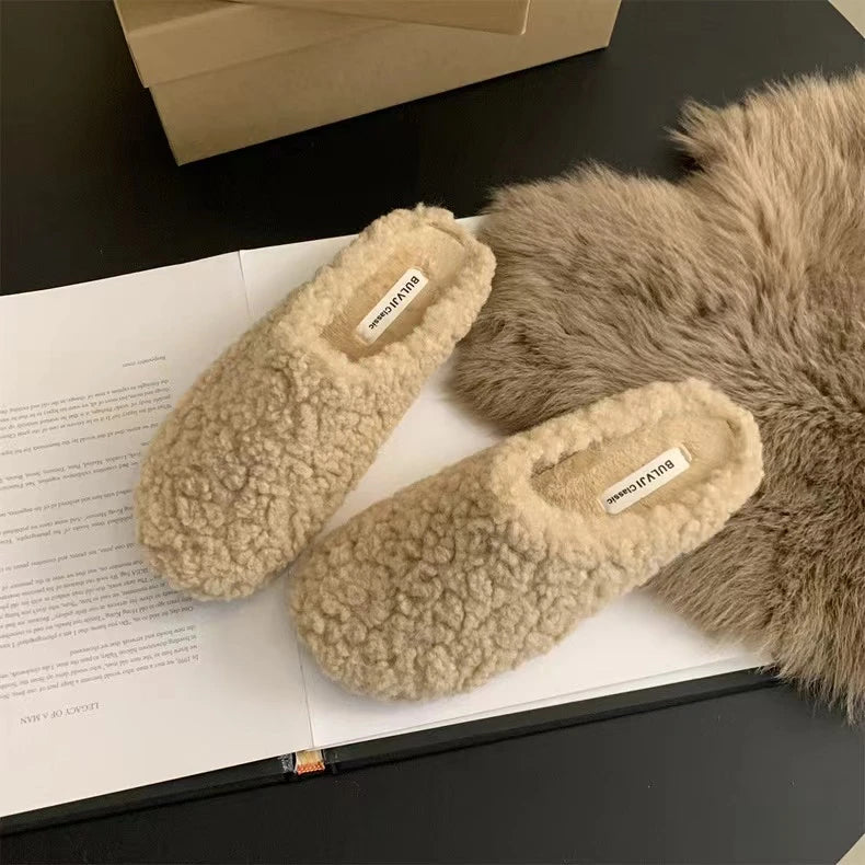 Famous Brand Spring Retro Single Shoes Comfortable Rubber Bottom Ladies Sandals Wider Toe Box Ballerina Slippers Style