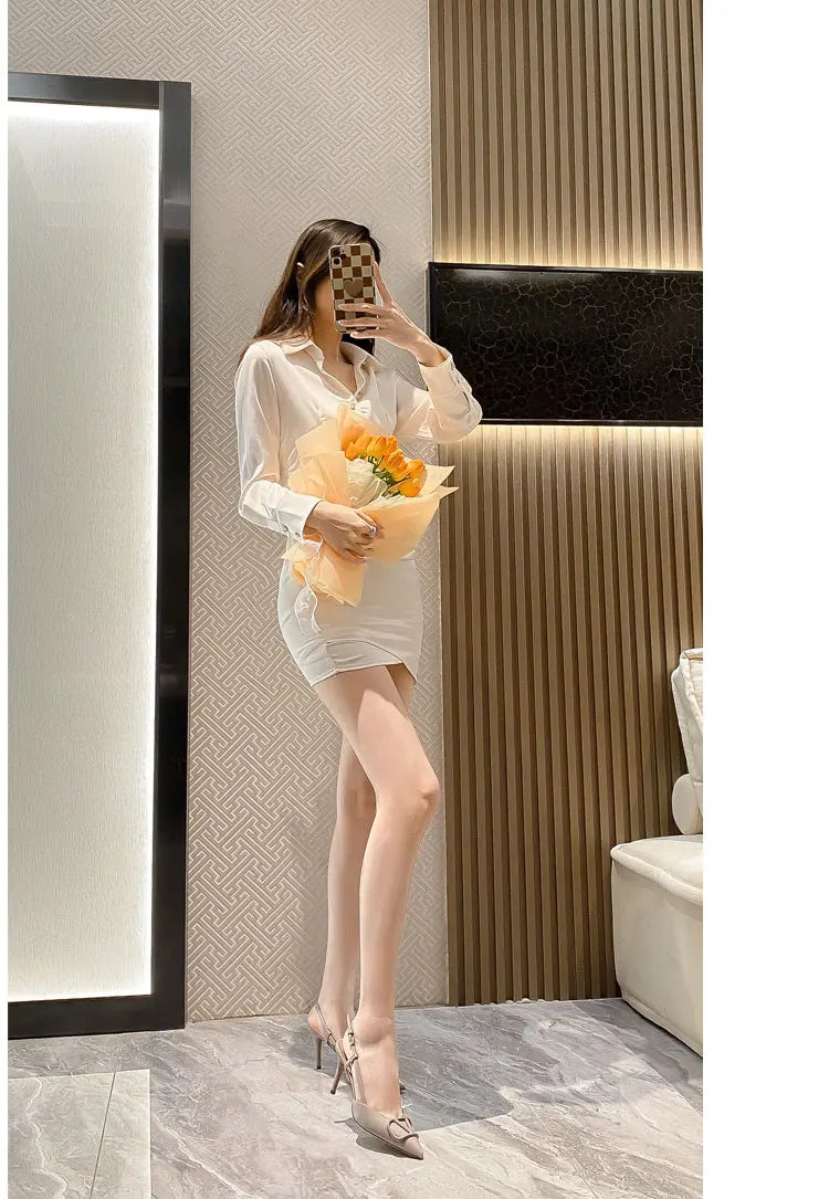 2025 New Diamond High Heel Sandals with Elegant Banquet Shoes, Pointed High Heels, Straight Strap Sandals