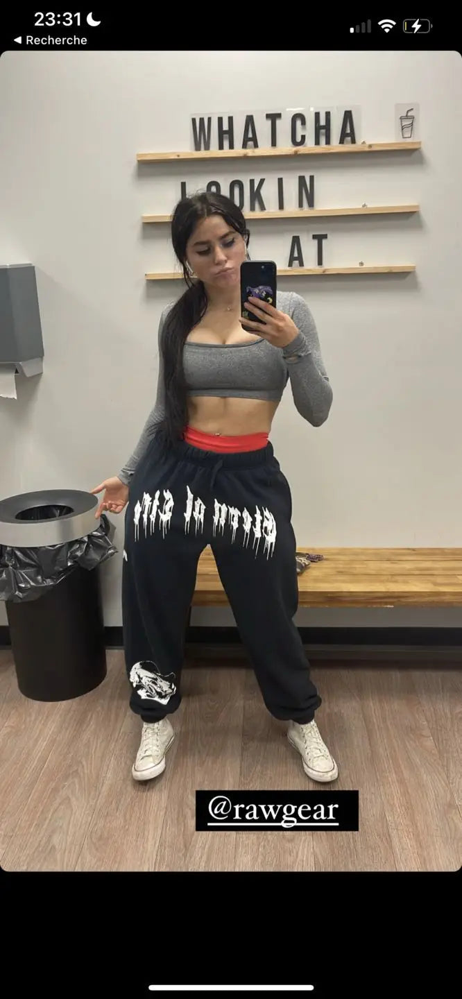 2024 New Spring Men's Sweatpants Europe and The United States Long Sports Leisure Fitness Training Pants gym Man pants