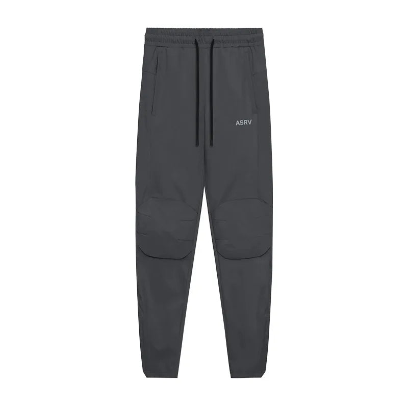 Gym Men's Quick Dry Zipper Leg Casual Pants Man Versatile Outdoors Basketball Sweatpants Jogging Sports Workout Long Trousers
