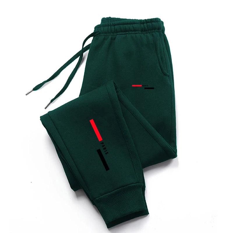 Fashion Men's Gyms Pure color Pants Joggers Fitness Casual Long Pants Men Workout Skinny Sweatpants Jogger Tracksuit Trousers