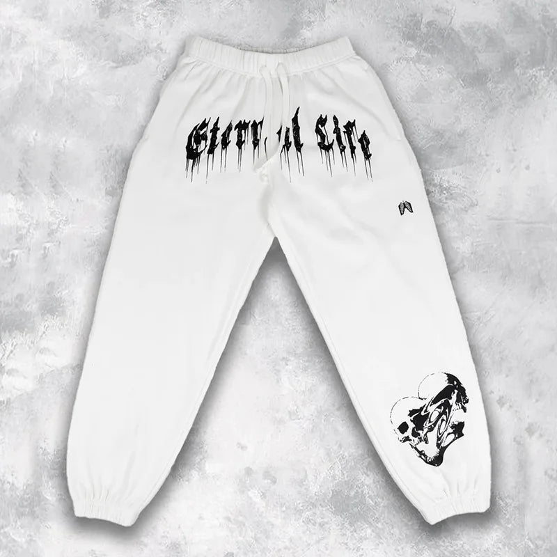 2024 New Spring Men's Sweatpants Europe and The United States Long Sports Leisure Fitness Training Pants gym Man pants