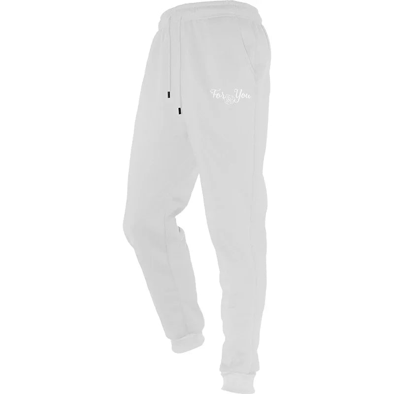 Men's Printed Gym Breathable Sport Joggers Sweatpants for Running Casual Fitness Trousers for Men and Women