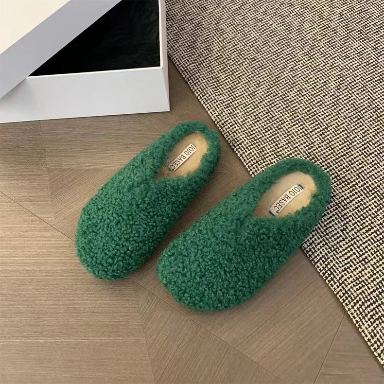 Famous Brand Spring Retro Single Shoes Comfortable Rubber Bottom Ladies Sandals Wider Toe Box Ballerina Slippers Style