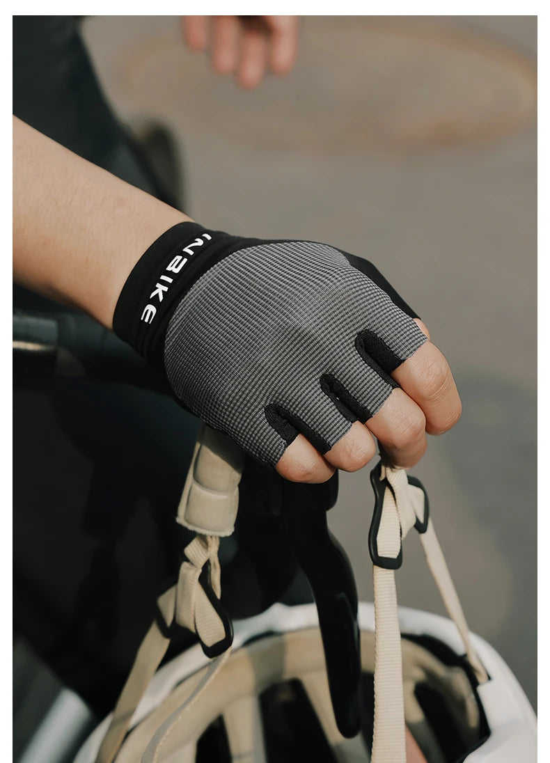 INBIKE 2025 Summer Cycling Gloves for Men Shock-Absorbing Padded Breathable Bicycle Gloves MTB Road Mountain Bike Riding Gloves
