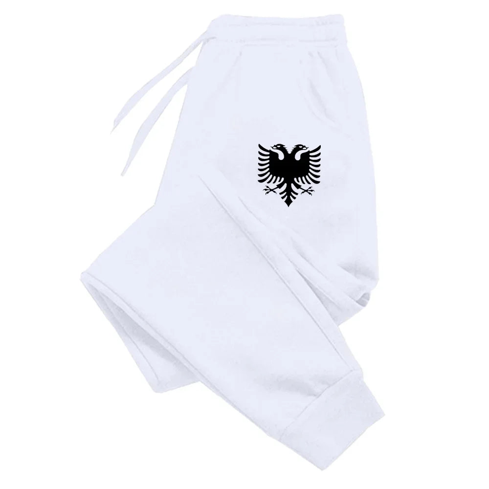 Sports Fitness Jogging Pants Comfortable Printed Sweatpants for Men and Women, Soft Long Pants, Casual Jogger Trousers,