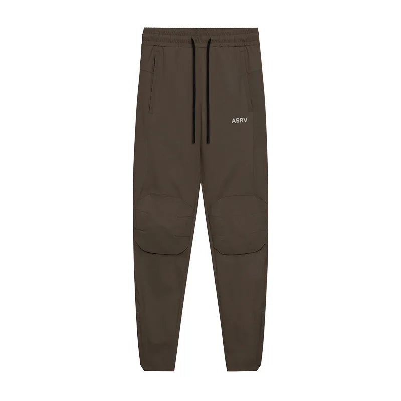 Gym Men's Quick Dry Zipper Leg Casual Pants Man Versatile Outdoors Basketball Sweatpants Jogging Sports Workout Long Trousers