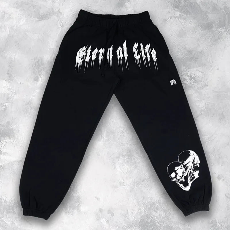 2024 New Spring Men's Sweatpants Europe and The United States Long Sports Leisure Fitness Training Pants gym Man pants