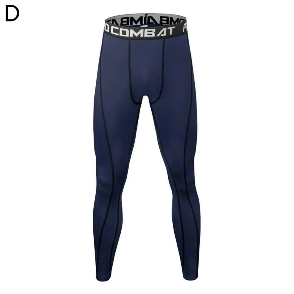 Gym Mens Fitness Running Sport Pants Athletics Tight Leggings Joggings Skinny Yoga Compression Trousers Lycra Sweatpants Dry Fit