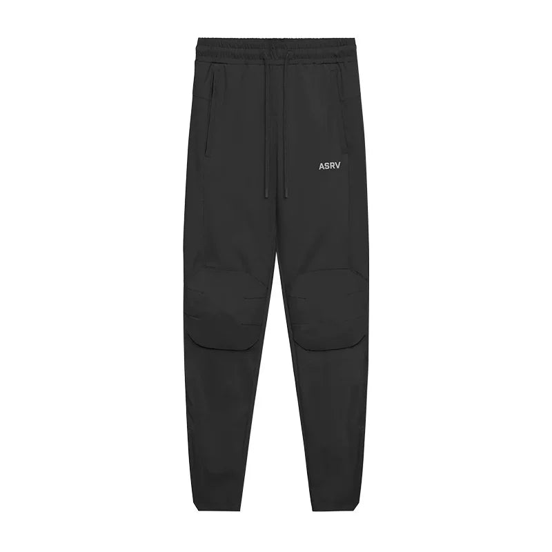 Gym Men's Quick Dry Zipper Leg Casual Pants Man Versatile Outdoors Basketball Sweatpants Jogging Sports Workout Long Trousers