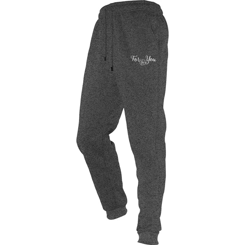 Men's Printed Gym Breathable Sport Joggers Sweatpants for Running Casual Fitness Trousers for Men and Women