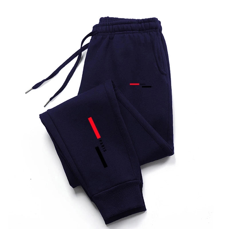 Fashion Men's Gyms Pure color Pants Joggers Fitness Casual Long Pants Men Workout Skinny Sweatpants Jogger Tracksuit Trousers