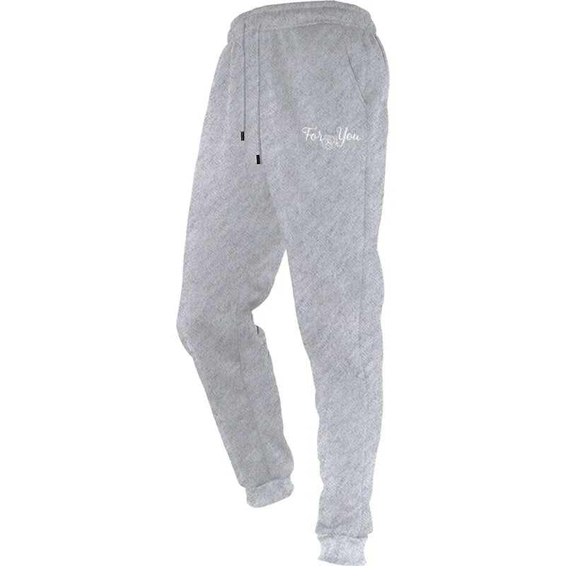 Men's Printed Gym Breathable Sport Joggers Sweatpants for Running Casual Fitness Trousers for Men and Women