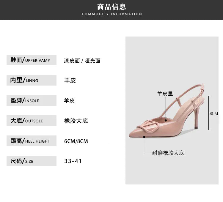 2025 New Diamond High Heel Sandals with Elegant Banquet Shoes, Pointed High Heels, Straight Strap Sandals
