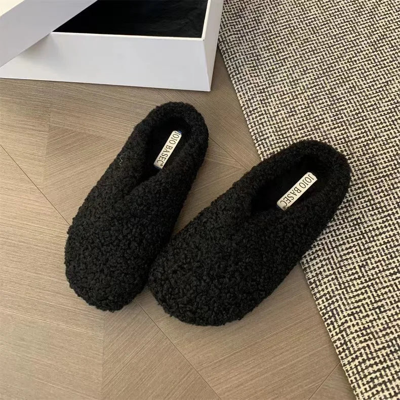 Famous Brand Spring Retro Single Shoes Comfortable Rubber Bottom Ladies Sandals Wider Toe Box Ballerina Slippers Style
