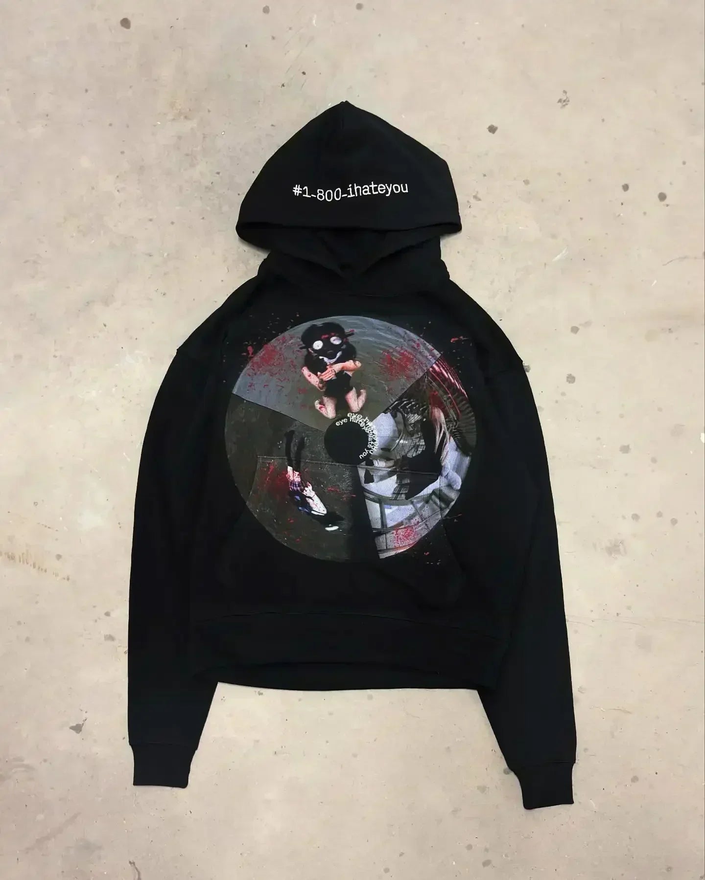 Y2k Hip-Hop Fashion Letter Printing Hoodie Women Casual Streetwear Sweatshirt Top Gothic Oversized Hoodie Men's Clothing