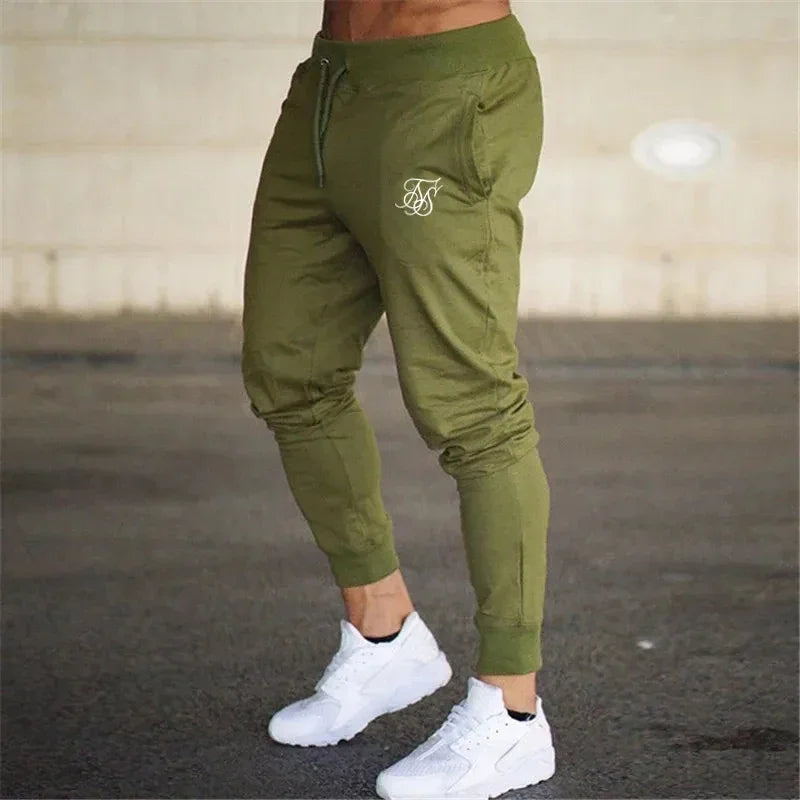 Mens Joggers Casual Cargo Pants Fitness Male Sportswear Tracksuit Bottoms Skinny Sweatpants Trousers Gym Jogging Track Pants