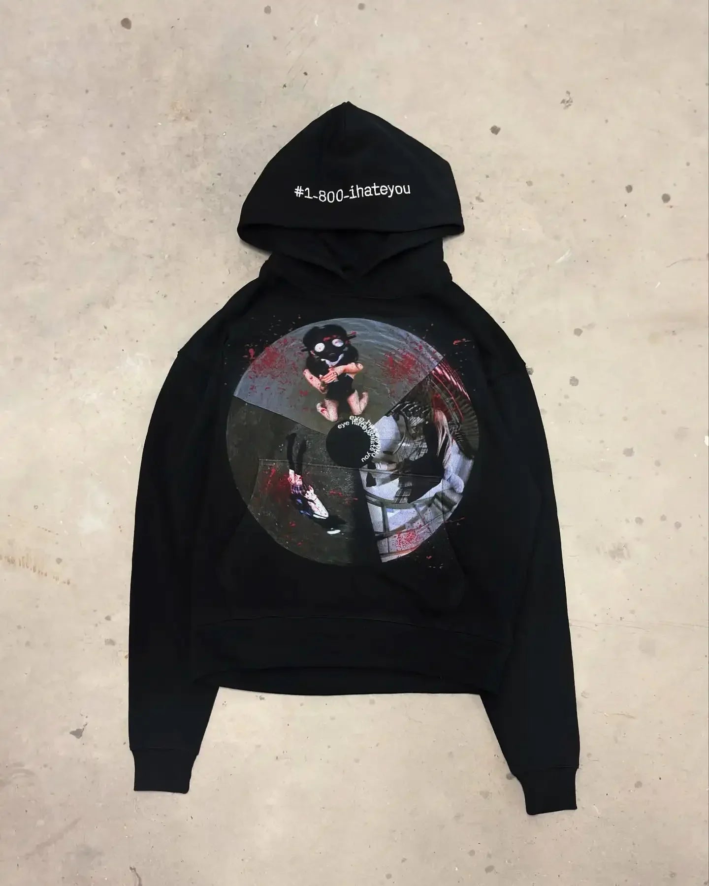 Y2k Hip-Hop Fashion Letter Printing Hoodie Women Casual Streetwear Sweatshirt Top Gothic Oversized Hoodie Men's Clothing