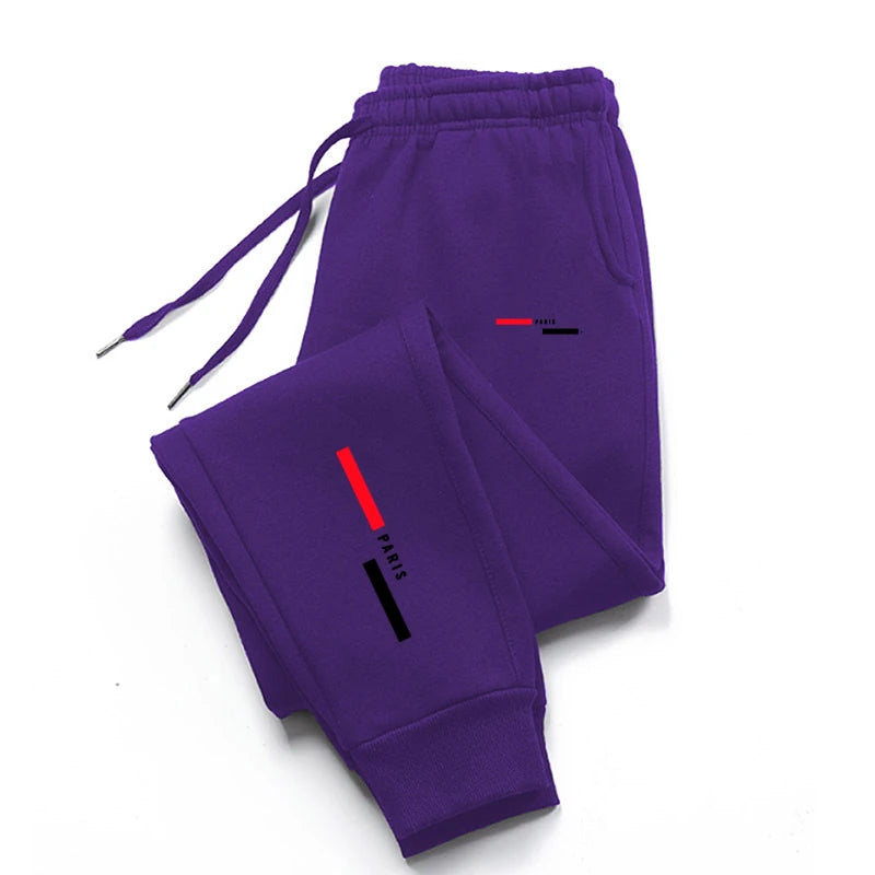 Fashion Men's Gyms Pure color Pants Joggers Fitness Casual Long Pants Men Workout Skinny Sweatpants Jogger Tracksuit Trousers