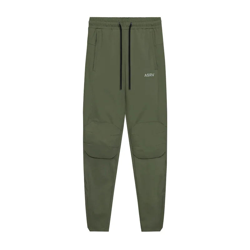 Gym Men's Quick Dry Zipper Leg Casual Pants Man Versatile Outdoors Basketball Sweatpants Jogging Sports Workout Long Trousers