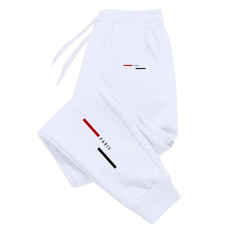 2025 Men Gyms Pure color Pants Joggers Fitness Casual Long Pants Men Workout Skinny Sweatpants Jogger Tracksuit Trousers