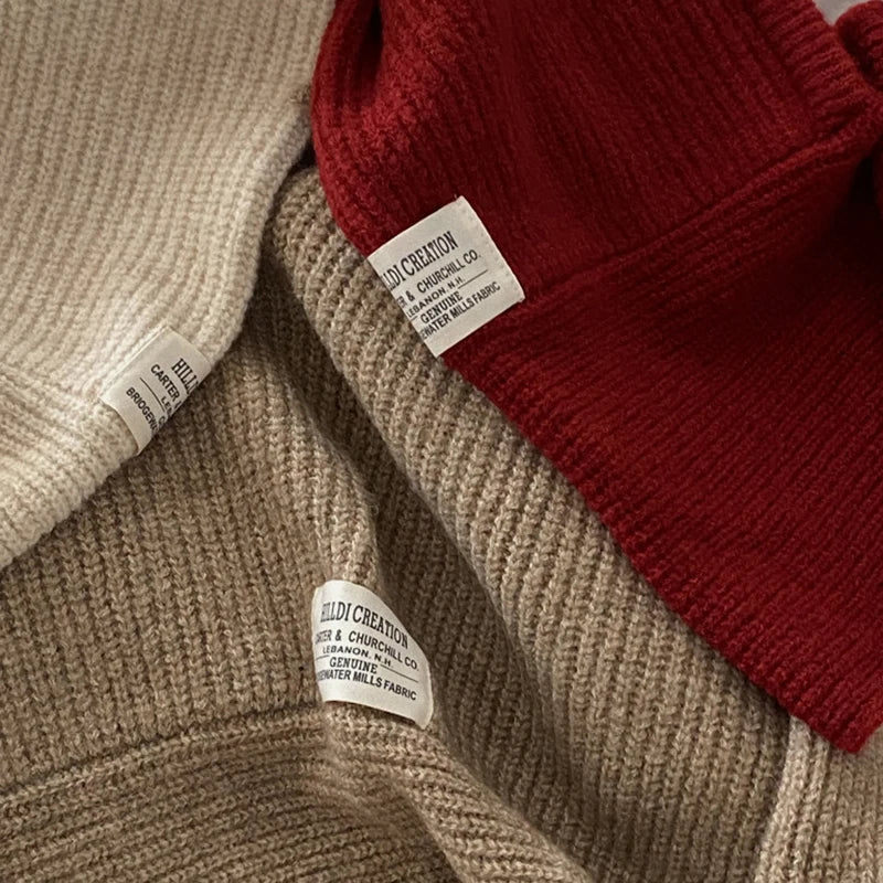 Winter Y2K Wool Knitted Balaclava Hat Fashion Fake Collar Shawl Hooded Hat Outdoor Pullover One-piece Neck Collar Warm Beanies
