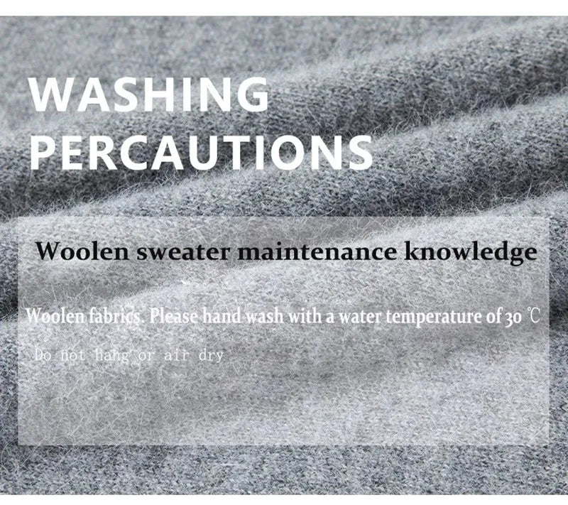 100% Pure Cashmere Wool Turtleneck Sweaters For Men Pullover 2023 Autumn Winter Soft lightweight Warm Knitted Sweater Pull Homme