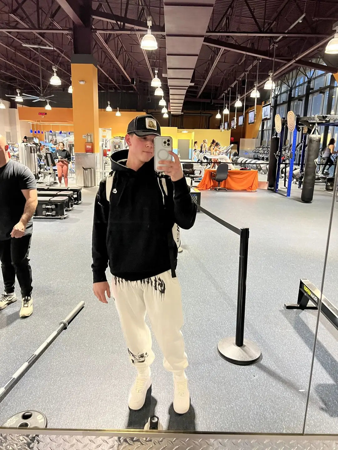 2024 New Spring Men's Sweatpants Europe and The United States Long Sports Leisure Fitness Training Pants gym Man pants