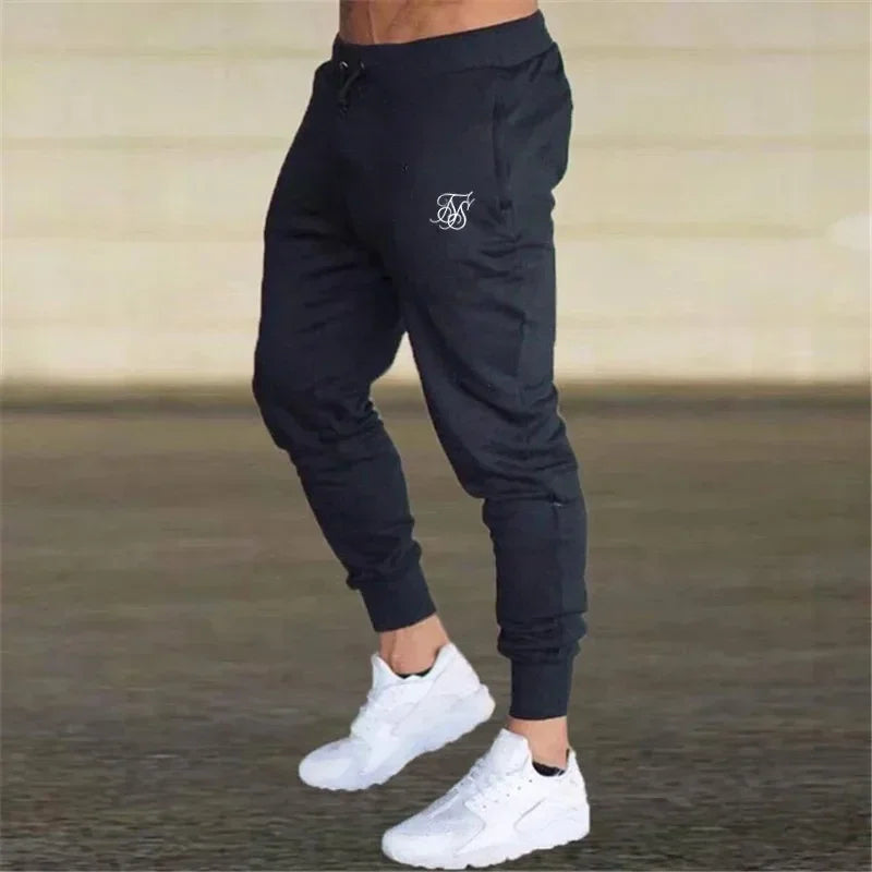 Mens Joggers Casual Cargo Pants Fitness Male Sportswear Tracksuit Bottoms Skinny Sweatpants Trousers Gym Jogging Track Pants