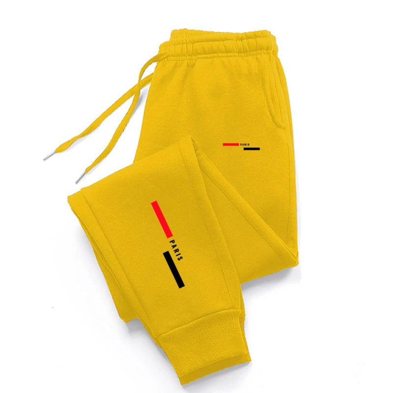 Fashion Men's Gyms Pure color Pants Joggers Fitness Casual Long Pants Men Workout Skinny Sweatpants Jogger Tracksuit Trousers