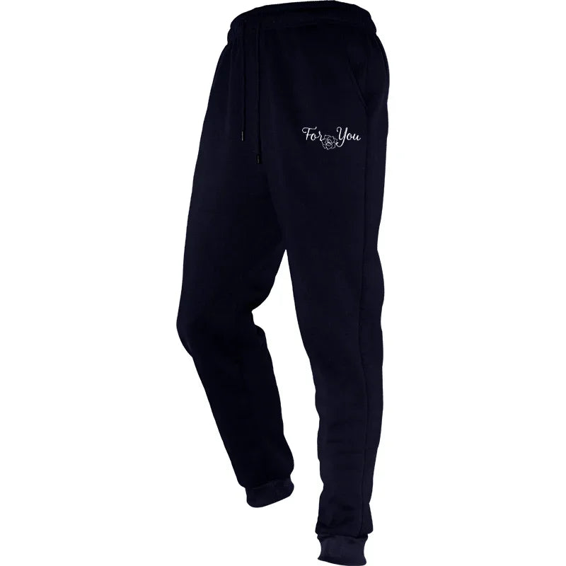 Men's Printed Gym Breathable Sport Joggers Sweatpants for Running Casual Fitness Trousers for Men and Women