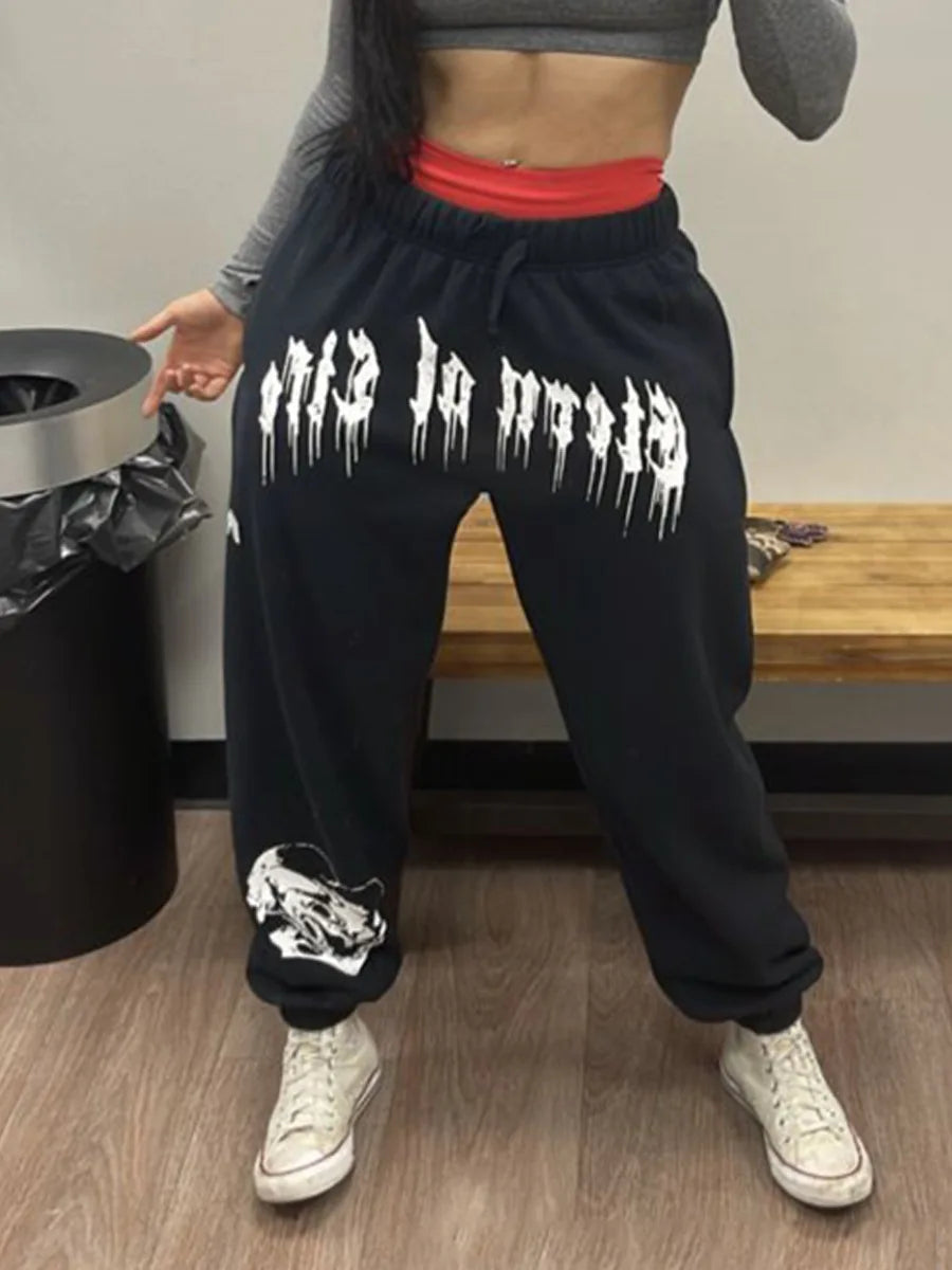 2024 New Spring Men's Sweatpants Europe and The United States Long Sports Leisure Fitness Training Pants gym Man pants