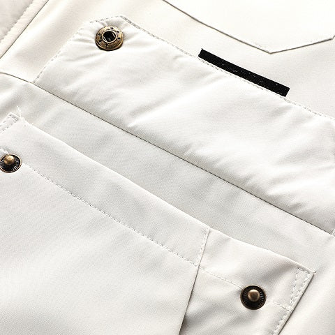 Stylish Men's Casual Bomber Jacket – Lightweight, Durable & Easy-Care for Spring/Fall Weather with Functional Pockets