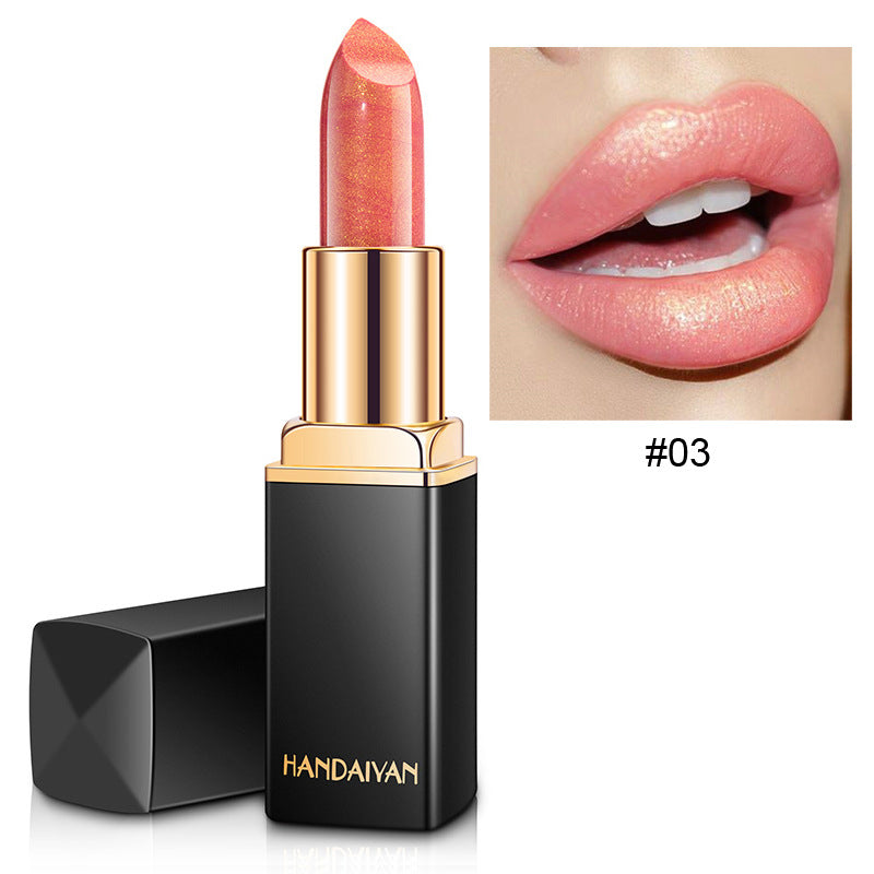 Metallic Pearlescent Color-Changing Lipstick