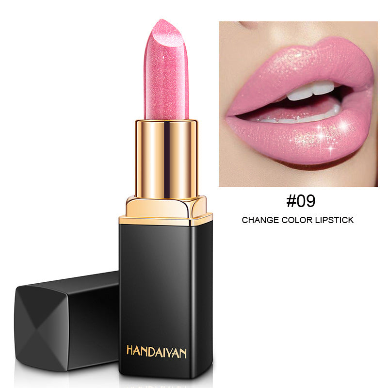 Metallic Pearlescent Color-Changing Lipstick