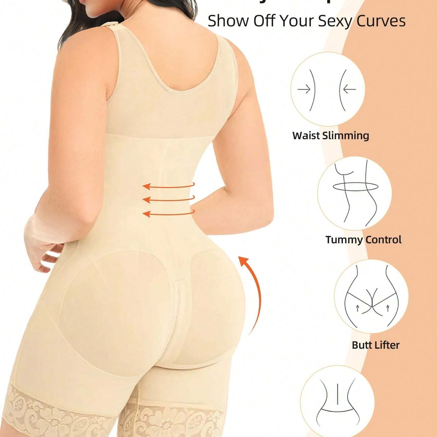 Colombian Shapewear Full Body Sculptor