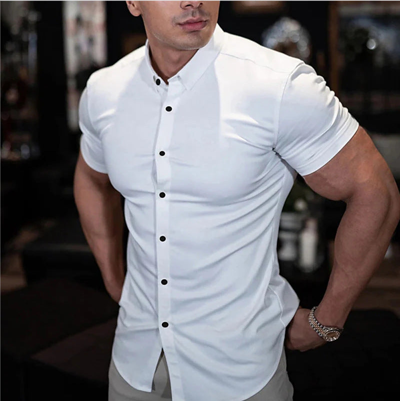 Men's Slim Fit Casual Shirt