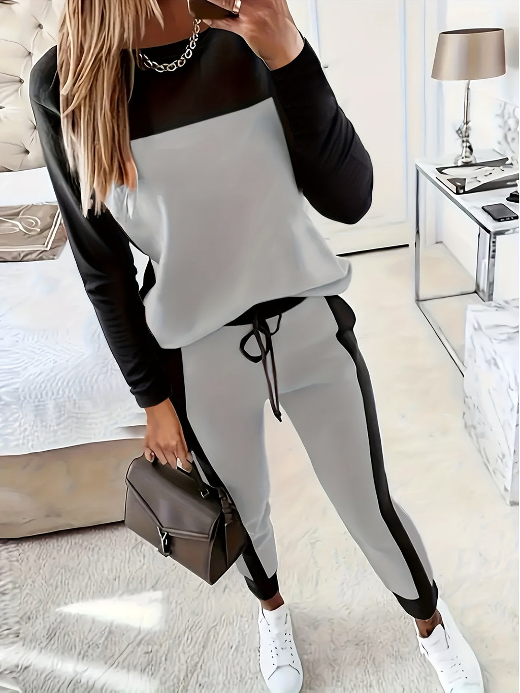 Korean-Style Hoodie Set