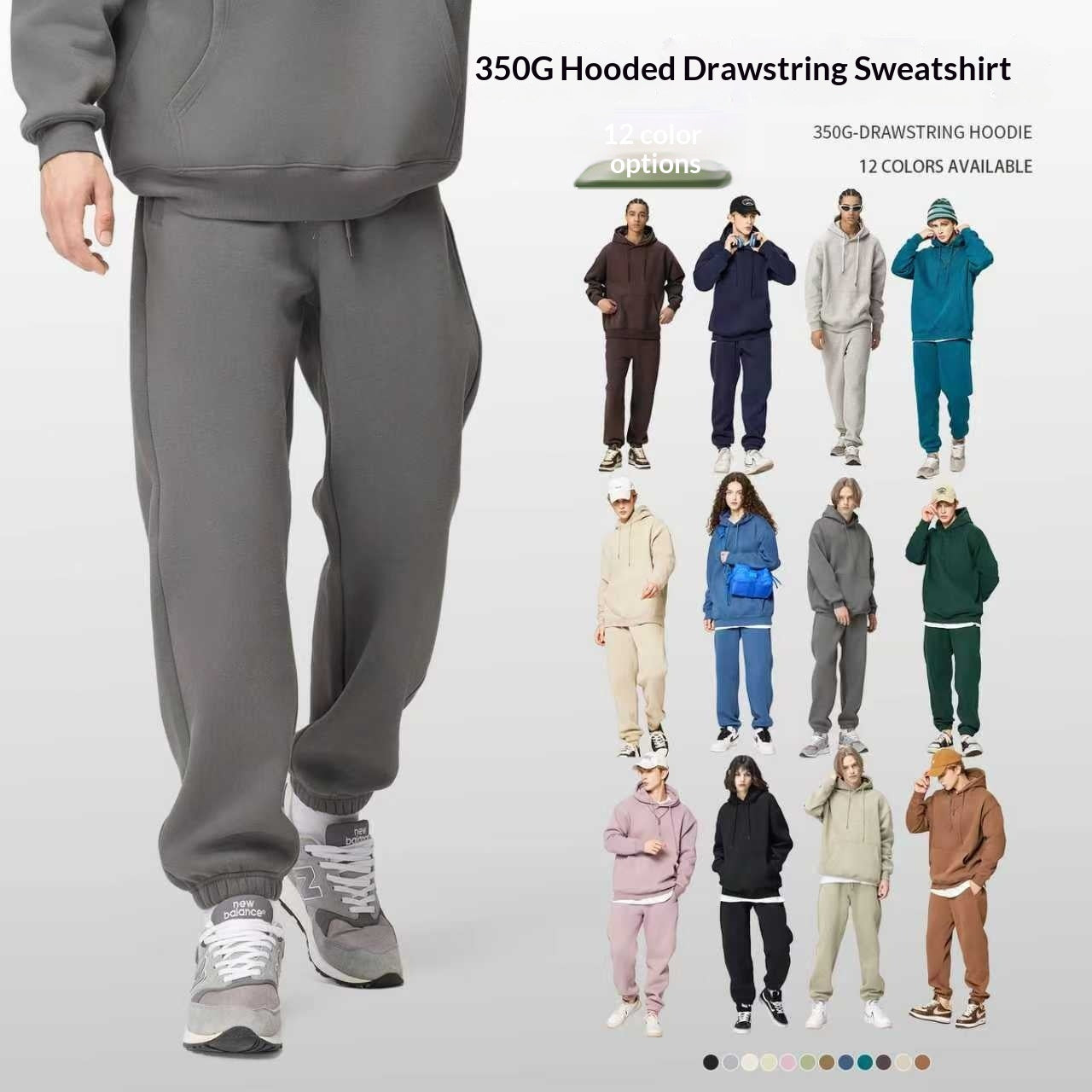 Men's Ankle-Tie Casual Sweatpants