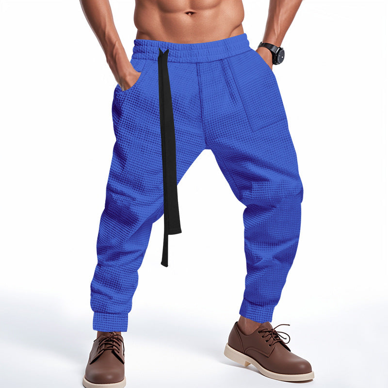 Men's Waffle Knit Track Pants