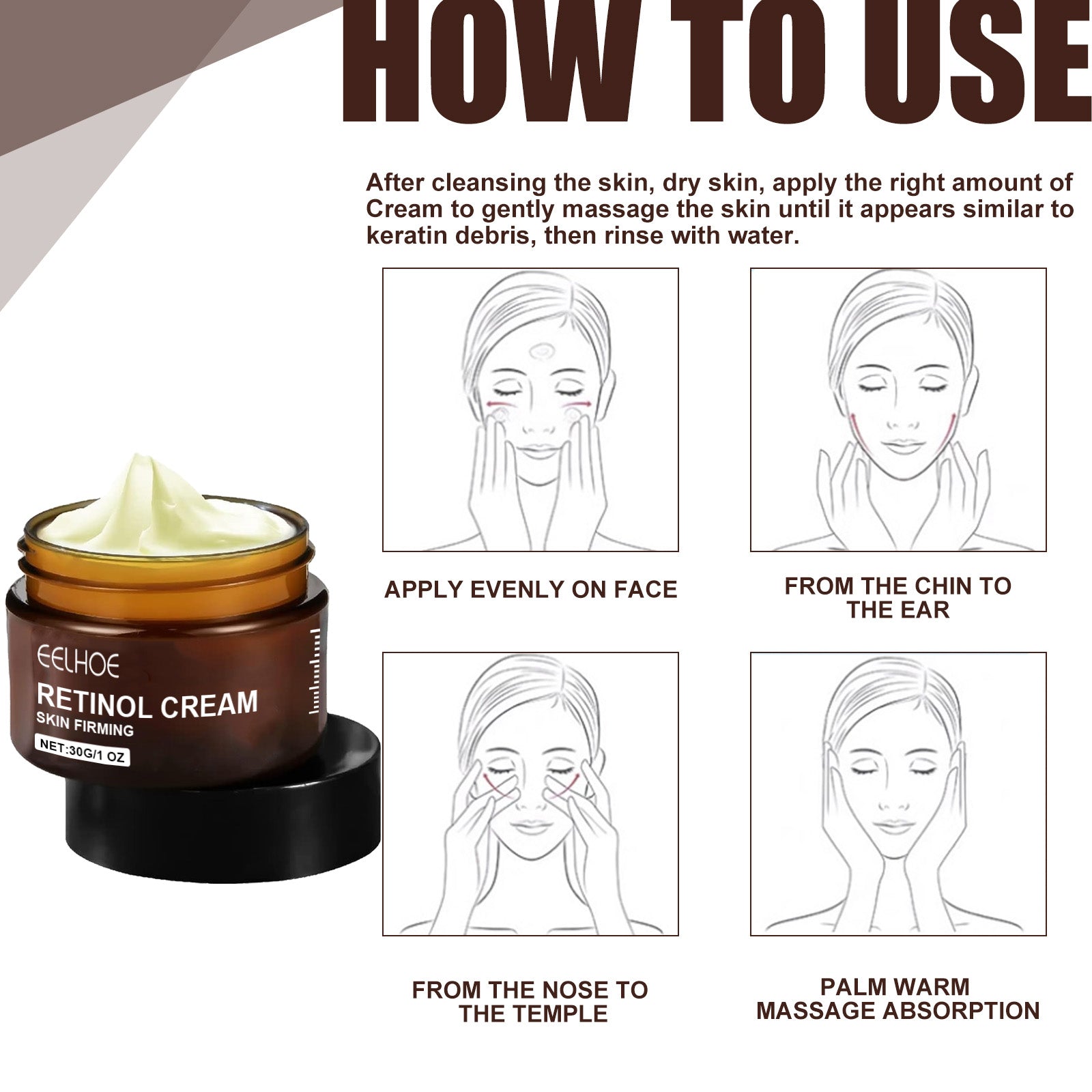 Retinol Anti-Aging Brightening Face Cream